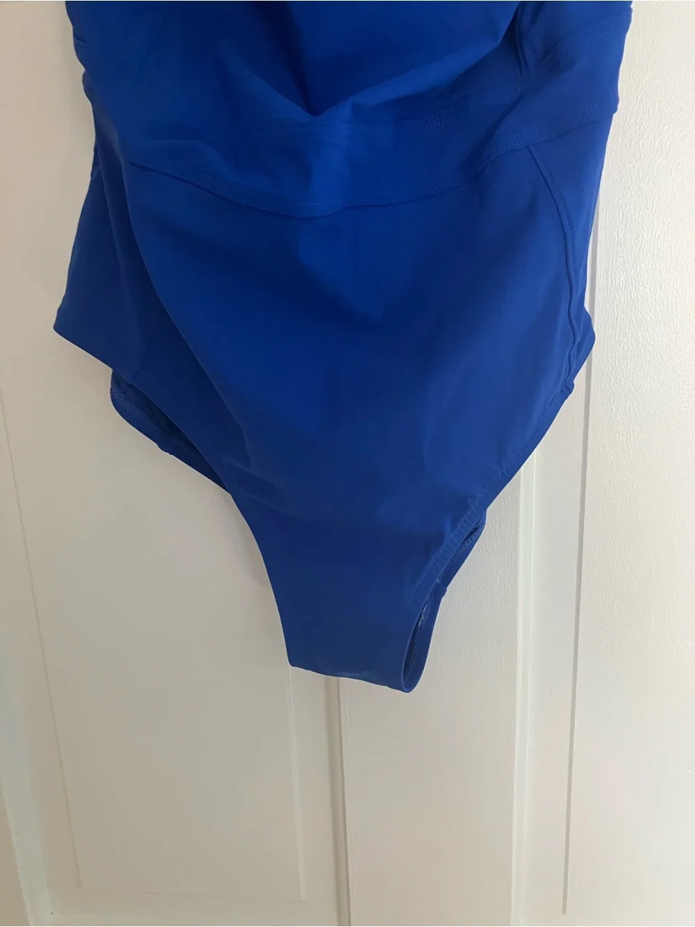 Tory Burch Cobalt Blue One-Piece Swimsuit with Molded Cups